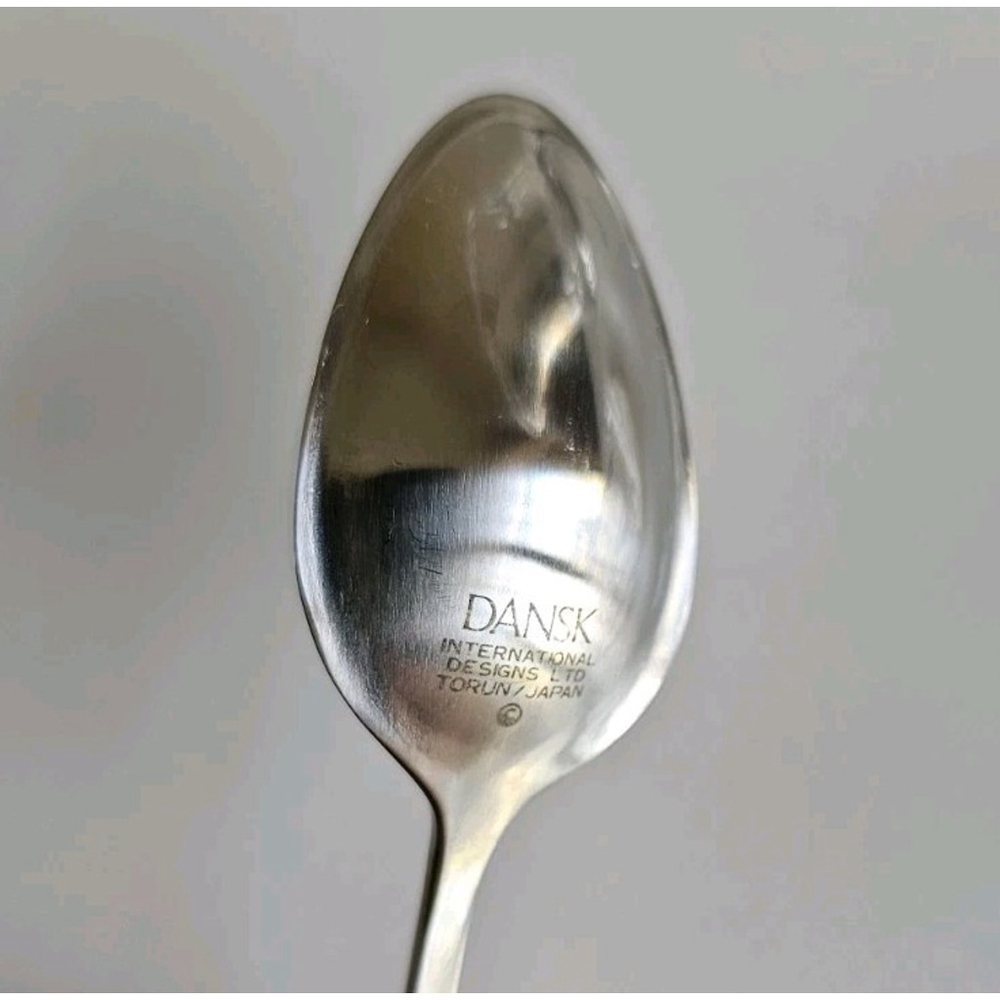 Dansk International Designs Lead Crystal Condiment Jar, Lid & Spoon Clear Glass - Picture 11 of 13